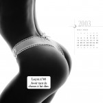 Calendrier Aubade mai 2003