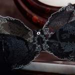 Lingerie Empreinte Lilly Rose Noir - automne/hiver 2013