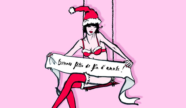 Joyeux Noël lingerie 2013