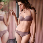 Soutien-gorge rembourré et slip Jane coloris Sabbia | Marie-Jo Printemps/Eté 2014