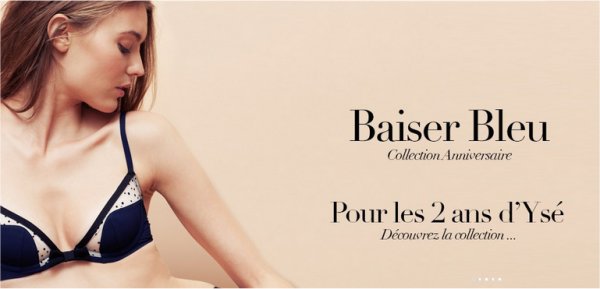 Baiser bleu, la collection anniversaire d'Ysé