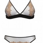 Guipure Boudoir Bra and Guipure Derriere Brief