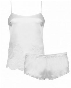 Lace Camisole and French Knicker