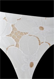 Lucy Lace Suspender Ivory