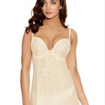 Ivory Moulded Plunge Babydoll