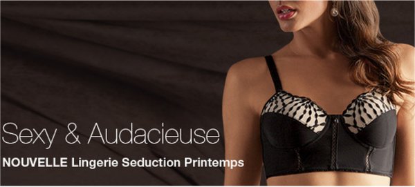 La nouvelle lingerie séduction d'Amoena