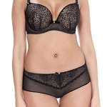 Icon Black Moulded Plunge Bra