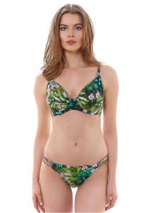 Rumble Tropic Plunge Bikini Top