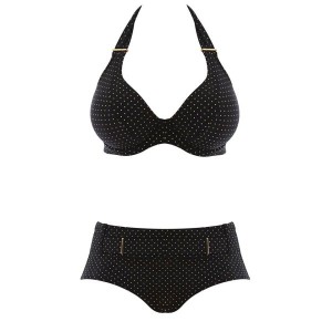 Banded Halter Bikini Top