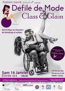 Affiche officielle du défilé Class & Glam